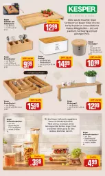 Gazetka promocyjna Rewe - Prospekte - Gazetka - ważna od 26.06 do 26.06.2022 - strona 31 - produkty: Aufbewahrungsdose, bambus, besteck, Brei, brot, decke, Deckel, eis, Gläser, kesper, Kinder, küche, Küchen, Küchenregal, latte, leine, müsli, Rauch, regal, reis, Ria, Ti, tisch