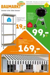 Gazetka promocyjna - Gazetka - ważna od 02.08 do 02.08.2025 - strona 1 - produkty: Eckregal, eis, grill, grillrost, Holz, holzkohle, holzkohlegrill, Kohlegrill, ndk, regal, Reinigung, Schal, Schale, steckregal, thermometer, Ti, uv-schutz