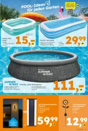 Gazetka promocyjna - Gazetka - ważna od 02.08 do 02.08.2025 - strona 5 - produkty: blume, family pool, Leuchte, pool, Ria, ring, solarleuchte, sonnenblume, Ti, wasser, Yo