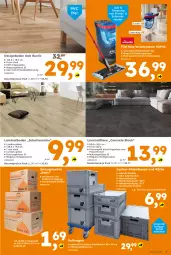 Gazetka promocyjna - Gazetka - ważna od 02.08 do 02.08.2025 - strona 7 - produkty: decke, Deckel, eimer, eis, lack, laminat, laminatboden, landhausdiele, latte, lebensmittel, reis, riegel, Schal, senf, System-Stapelboxen und Körbe, Ti, umzugskarton, wasser