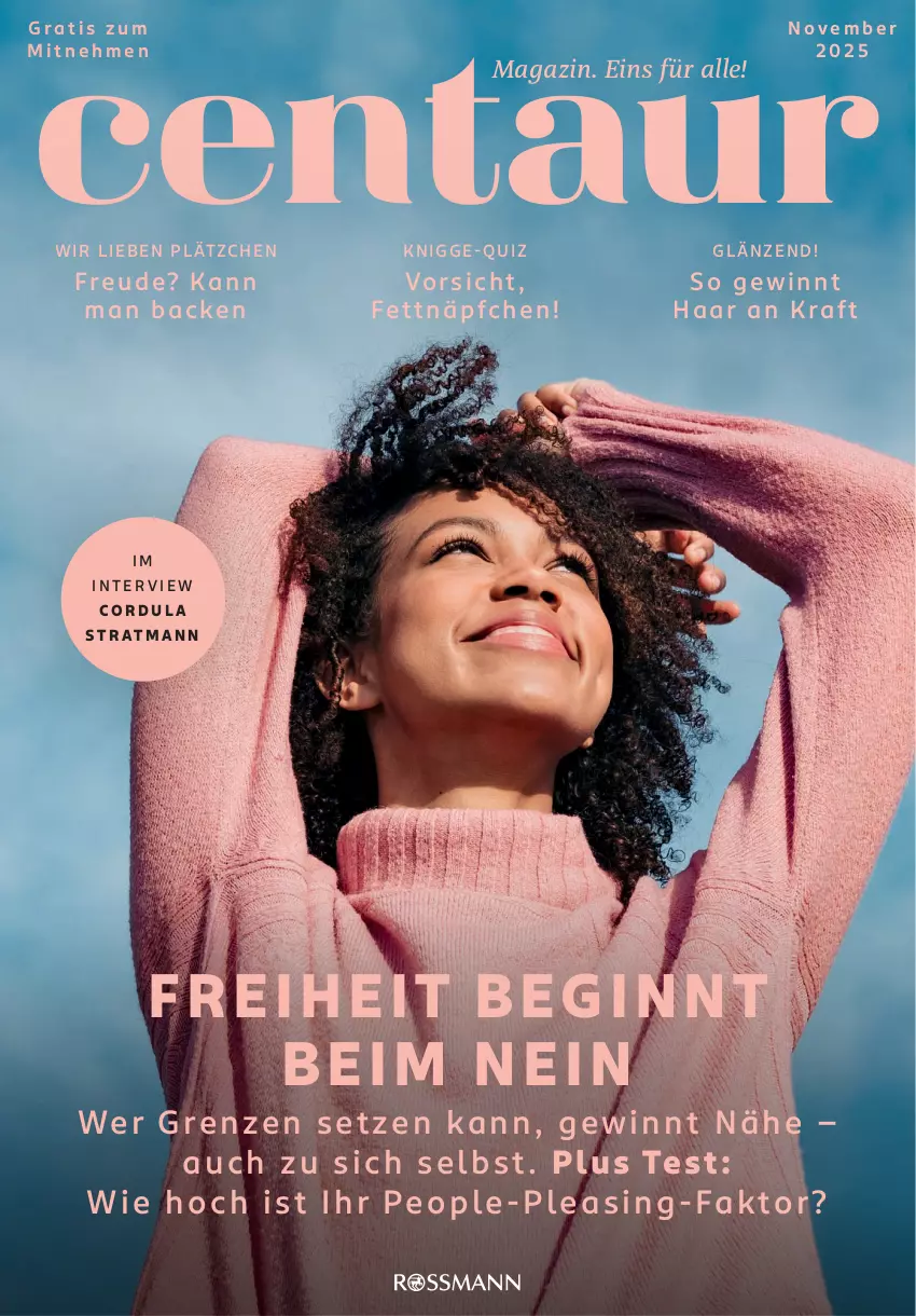 Aktueller Prospekt Rossmann - Prospekte - von 01.10.2025 bis 31.03.2026 - strona 1 - produkty: gin, magazin, Ti