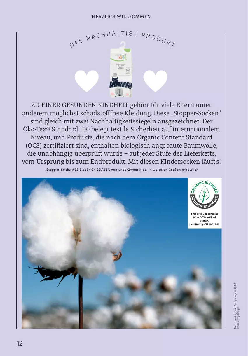 Aktueller Prospekt Rossmann - Prospekte - von 01.10.2025 bis 31.03.2026 - strona 12 - produkty: Bau, baumwolle, bio, eis, Kette, Kinder, kleid, Kleidung, nivea, socken, Stopper-Socken, Ti, topper, wolle