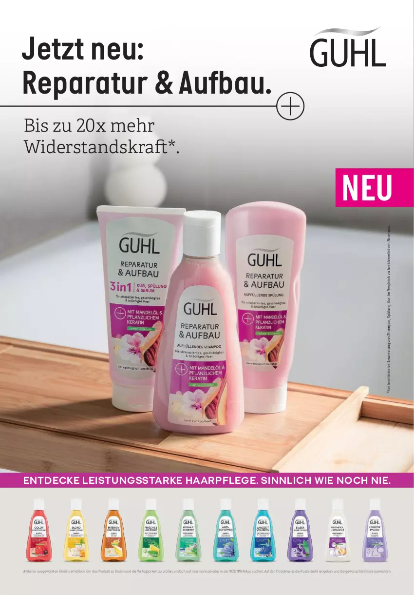 Aktueller Prospekt Rossmann - Prospekte - von 01.10.2025 bis 31.03.2026 - strona 43 - produkty: Bau, decke, eis, haarpflege, kraft, leitz, shampoo, spülung, Ti