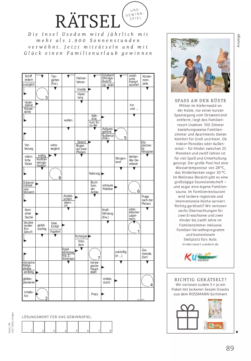 Aktueller Prospekt Rossmann - Prospekte - von 01.10.2025 bis 31.03.2026 - strona 89 - produkty: auto, buch, eis, Elan, ente, getränk, gewinnspiel, gsw, Heu, Kinder, Körperspray, kraft, küche, monte, pool, reis, rwe, sac, Schal, sesam, snack, snacks, Sport, Ti, tisch, wasser, werkzeug