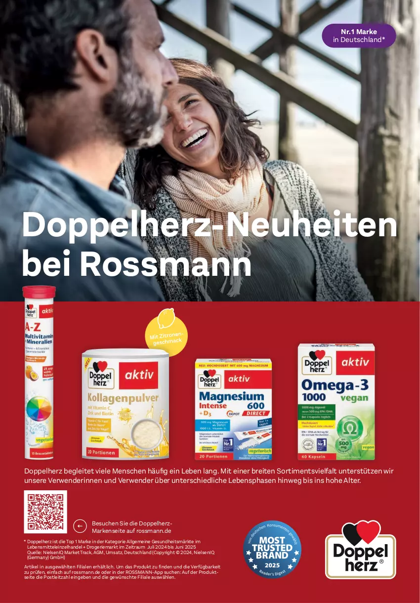 Aktueller Prospekt Rossmann - Prospekte - von 01.10.2025 bis 31.03.2026 - strona 97 - produkty: Brei, doppelherz, elle, Germ, Gesundheit, lebensmittel, leitz, LG, neuheit, rwe, Ti