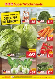 Gazetka promocyjna Netto Marken-Discount - Filial-Angebote - Gazetka - ważna od 09.07 do 09.07.2022 - strona 32 - produkty: asti, beutel, brokkoli, eis, eisbergsalat, gurke, gurken, kohlrabi, möhren, ndk, reis, rispentomaten, salat, Schal, Schale, snack, Ti, tomate, tomaten, versandkostenfrei