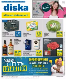 Gazetka promocyjna Diska - Prospekte - Gazetka - ważna od 03.12 do 03.12.2022 - strona 3 - produkty: aktionspreis, angebot, angebote, bier, butter, darbo, darboven, dell, eilles gourmet, eis, eisbergsalat, elle, flasche, fleisch, hackfleisch, Hefe, hefeweizen, jack daniel, jack daniel's, kaffee, krone, landliebe, mac, Mode, reis, rind, salat, schwein, Streichzart, tee, teller, tennessee whiskey, Ti, wein, whiskey, ZTE