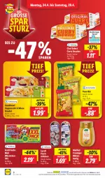 Gazetka promocyjna Lidl - Aktionsprospekt - Gazetka - ważna od 29.04 do 29.04.2023 - strona 10 - produkty: Blüte, blütenhonig, coppenrath, curry, eis, elle, ferdi fuchs, fisch, honig, lysell, ndk, preisvorteil, reis, Schal, Schale, snack, Strudel, teller, Ti, würstchen