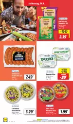 Gazetka promocyjna Lidl - Aktionsprospekt - Gazetka - ważna od 29.04 do 29.04.2023 - strona 16 - produkty: antipasti, apostels, asti, baguette, baguettes, dip, eis, grafschafter, grill, grüne oliven, Käse, Käsekrainer, Meister, ndk, olive, oliven, preisvorteil, reis, salat, Schal, Schale, Ti