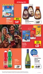 Gazetka promocyjna Lidl - Aktionsprospekt - Gazetka - ważna od 29.04 do 29.04.2023 - strona 17 - produkty: angebot, Bona, brause, dessert, desserts, dessertsauce, eis, Gelatelli, Lutscher, Milbona, mozzarella, preisvorteil, reis, rel, sauce, spirituosen, Ti, wein, weine, ZTE