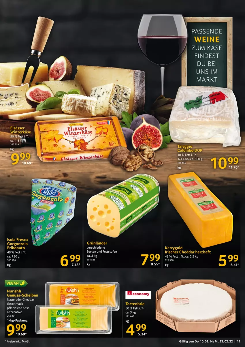 Aktueller Prospekt Selgros - Vorschau:
            Gastro - von 10.02 bis 23.02.2022 - strona 11 - produkty: cheddar, eis, Käse, mac, natur, reis, Ti