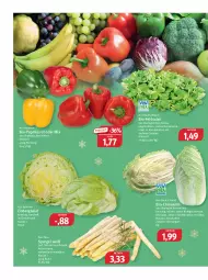 Gazetka promocyjna Feneberg - Prospekte - Gazetka - ważna od 24.12 do 24.12.2022 - strona 6 - produkty: Bau, bio, Bio-Paprika, eis, eisbergsalat, feldsalat, LG, mac, nuss, obst, paprika, paprika rot, reis, rwe, salat, salate, saro, spargel, Ti