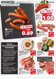 Gazetka promocyjna Kaufland - Gazetka - ważna od 16.02 do 16.02.2022 - strona 16 - produkty: angebot, auer, beef, braten, buch, eis, elle, fleisch, Germ, gewürz, Holz, knacker, knoblauch, krakauer, Meister, Mett, metten, mettwurst, pfeffer, ponnath, prosciutto, Prosciutto di Parma, reis, rind, rindfleisch, ring, roastbeef, rohschinken, Rohwurst, saft, schinken, schnitten, spargel, Spezi, Ti, tisch, torte, und gemüse, würfel, wurst, wursttheke, ZTE, zwiebel, zwiebelmettwurst, zwiebeln