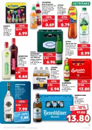 Gazetka promocyjna Kaufland - Gazetka - ważna od 16.02 do 16.02.2022 - strona 25 - produkty: Alwa, angebot, angebote, Benediktiner, berentzen, bier, budweiser, corona, corona extra, eis, eistee, elle, frucht, getränk, getränke, ice tea, Lagerbier, LG, likör, lipton, lipton ice tea, mac, mineralwasser, Mineralwasser Medium, mit frucht, saft, Spezi, Staatl. Fachingen, tee, Ti, valensina, vodka, volvic, wasser