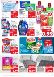 Gazetka promocyjna Kaufland - Gazetka - ważna od 16.02 do 16.02.2022 - strona 27 - produkty: ajax, allzweckreiniger, angebot, angebote, ariel, aust, bett, Cap, colorwaschmittel, Coral, decke, eis, erde, feinwaschmittel, katzensnack, kraft, lenor, maschinenreiniger, megaperls, papier, persil, Pods, reiniger, Reinigung, salz, snack, somat, Stier, Ti, toilettenpapier, vita, vitakraft, waschmittel, weck