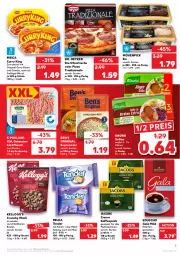 Gazetka promocyjna Kaufland - Gazetka - ważna od 16.02 do 16.02.2022 - strona 3 - produkty: angebot, angebote, beutel, braten, curry, currywurst, die ofenfrische, Dr. Oetker, eduscho, eis, fleisch, Geflügel, gewürz, gin, hackfleisch, jacobs, Jacobs Crema, kaffee, kaffeepads, kellogg's, kirsch, knorr, meica, milch, milka, mövenpick, mövenpick eis, müsli, Ofen, pizza, pizza tradizionale, purland, reis, sauce, Schal, Schale, schwein, schweine, Schweinehackfleisch, Soße, tender, Ti, tradizionale, wein, weine, wurst