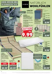 Gazetka promocyjna Kaufland - Gazetka - ważna od 16.02 do 16.02.2022 - strona 32 - produkty: Abba, angebot, Bau, baumwolle, bett, bettwäsche, bio, bio-baumwolle, bügel, decke, eis, Holz, kissen, Kissenbezug, kopfkissen, latte, lattenrost, LG, matratze, matratzen, Matratzentopper, mikrofaser, spannbettlaken, Ti, topper, wolle, ZTE