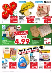 Gazetka promocyjna Kaufland - Gazetka - ważna od 16.02 do 16.02.2022 - strona 37 - produkty: angebot, angebote, auer, backwaren, Becher, brot, brustfilet, creme, eier, eis, filet, fleisch, fleischkäse, frische backwaren, frühstücksfleisch, geback, geschnetzeltes, gin, Hähnchengeschnetzeltes, Käse, kasseler, leberwurst, leerdammer, mac, minutensteaks, natur, nuss, Ofen, paprika, paprika rot, pizza, purland, reis, schnittkäse, schwein, schweine, schweinefleisch, steak, steaks, tee, Ti, tulip, wein, weine, weizenmischbrot, wurst, Zelt