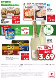 Gazetka promocyjna Kaufland - Gazetka - ważna od 16.02 do 16.02.2022 - strona 40 - produkty: alkohol, angebot, angebote, auer, aufschnitt, Becher, bio, Diesel, eimer, eis, erde, erdnüsse, feinkost, feinkosttheke, ferrero, Ferrero Rocher, finesse, fisch, fischtheke, fleisch, frankfurter, freixenet, hähnchenbrust, herta, herta finesse, jacobs, kaffee, Käse, käsetheke, löslicher kaffee, nuss, pute, reis, schinken, schoko, sekt, Spezi, Ti, ültje, ültje erdnüsse, wein, weine, wurst, ZTE