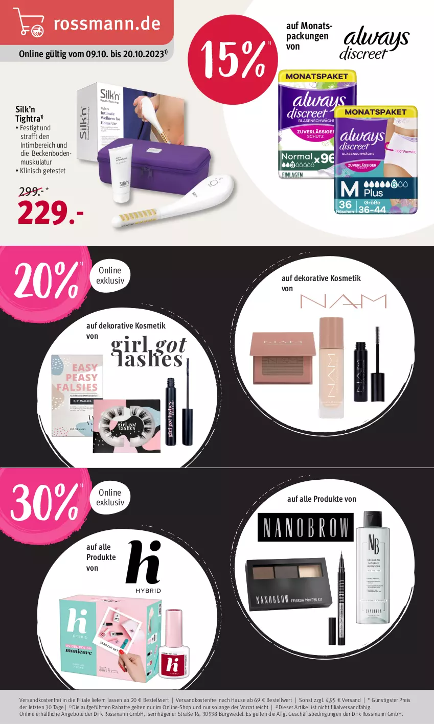 Aktueller Prospekt Rossmann - Prospekte - von 09.10 bis 13.10.2023 - strona 14 - produkty: angebot, angebote, eis, kosmetik, LG, ndk, reis, Ti, versandkostenfrei, wedel, ZTE