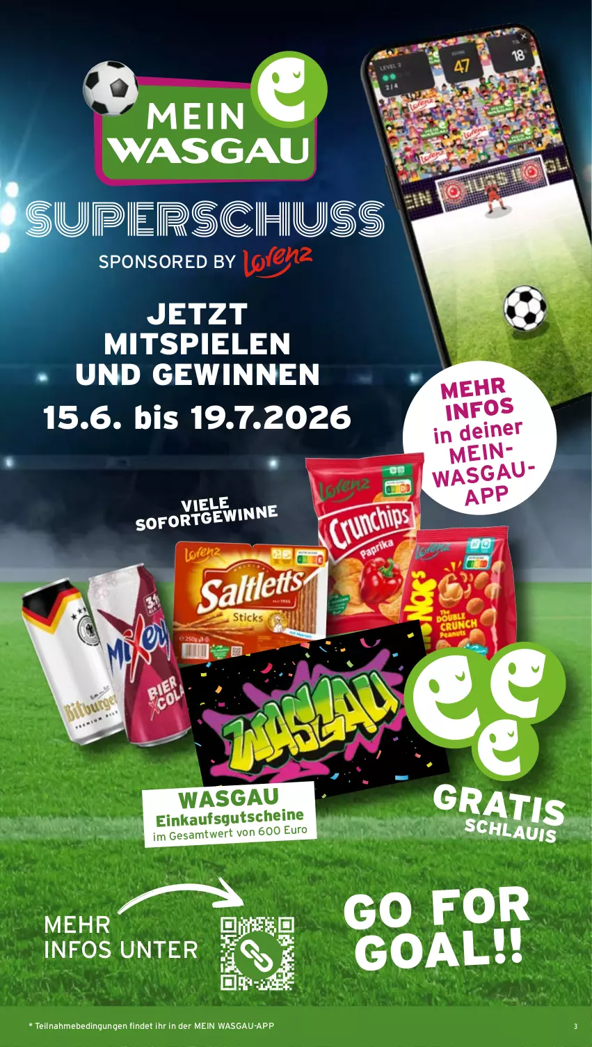 Aktueller Prospekt Wasgau - von 22.06 bis 27.06.2026 - strona 3 - produkty: Spiele, Ti