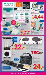 Gazetka promocyjna Kodi - Prospekte - Gazetka - ważna od 10.02 do 10.02.2022 - strona 3 - produkty: aufbewahrungsbox, eis, grill, HP, kontaktgrill, latte, LG, lunchbox, Mixer, sandwich, Schal, Schale, spülmaschinen, standmixer, Ti, tisch, Waffeleisen