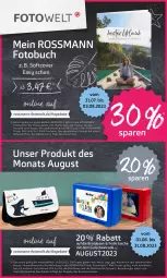 Gazetka promocyjna Rossmann - Prospekte - Gazetka - ważna od 04.08 do 04.08.2023 - strona 19 - produkty: angebot, angebote, brot, Brotdose, buch, cewe, eis, Fotobuch, gutschein, gutscheine, LG, ndk, reis, Tasche, Ti, versandkostenfrei