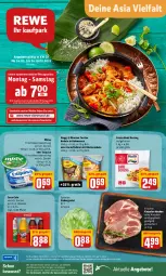 Gazetka promocyjna Rewe - REWE Ihr Kaufpark - Gazetka - ważna od 19.02 do 19.02.2022 - strona 1 - produkty: aktionspreis, angebot, angebote, Brei, coca-cola, cola, eis, eisbergsalat, elle, exquisa, exquisa frischkäse, frischkäse, frischkäsezubereitung, frosta, Heu, kartoffel, kartoffelbrei, Käse, kasseler, maggi, miree, mit röstzwiebeln, nudel, nudeln, reis, röstzwiebeln, rum, salat, sauce, terrine, Ti, uhr, zwiebel, zwiebeln