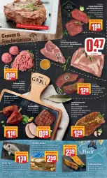 Gazetka promocyjna Rewe - REWE Ihr Kaufpark - Gazetka - ważna od 19.02 do 19.02.2022 - strona 4 - produkty: aktionspreis, axe, braten, burger, decke, Dorade, dorade royal, eis, elle, erde, filet, fisch, fleisch, gewürz, grill, Haxe, hüftsteak, hüftsteaks, Kalbsleber, knoblauch, kotelett, krustenbraten, lamm, lammkeule, mac, marinade, nackenkoteletts, nuss, pfanne, pfannen, Rauch, reis, rezept, rezepte, rind, rinder, Rinderhüfte, rindfleisch, saft, schwein, schweine, schweinenacken, steak, steaks, Ti, vita, Wanne, wein, weine