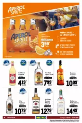 Gazetka promocyjna Metro - GastroJournal - Gazetka - ważna od 21.09 do 21.09.2022 - strona 18 - produkty: Amaretto, aperol, asbach uralt, bacardi, bacardi rum, baileys, bourbon, bourbon whiskey, cachaça, eier, eierlikör, flasche, getränk, getränke, Gorbatschow, irish cream, jim beam, likör, Metaxa, osborne, ouzo, Palette, rum, Schladerer, spirituosen, tequila, Ti, top-hit, veterano, wein, weinbrand, whiskey, wodka