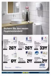 Gazetka promocyjna Metro - GastroJournal - Gazetka - ważna od 21.09 do 21.09.2022 - strona 25 - produkty: allzweckreiniger, Aluminiumfolie, Einmalhandtücher, eis, flasche, flüssigseife, frischhaltefolie, geschirr, geschirrspülmittel, Glasreiniger, handtücher, Meister, meister proper, Palette, papier, reiniger, reis, sac, Seife, seifenspender, spülmittel, Ti, toilettenpapier, top-hit, tücher, vollwaschmittel, waschmittel, weck
