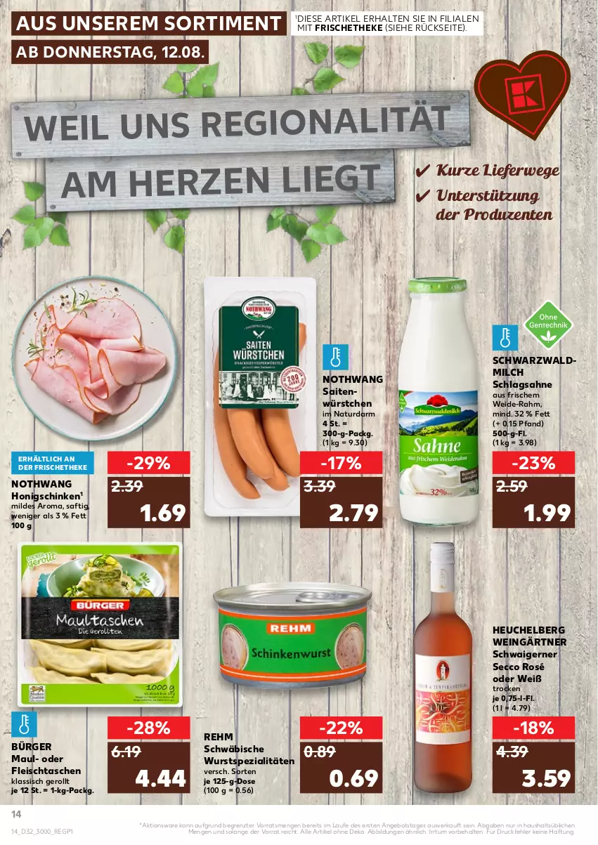 Aktueller Prospekt Kaufland - von 12.08 bis 18.08.2021 - strona 14