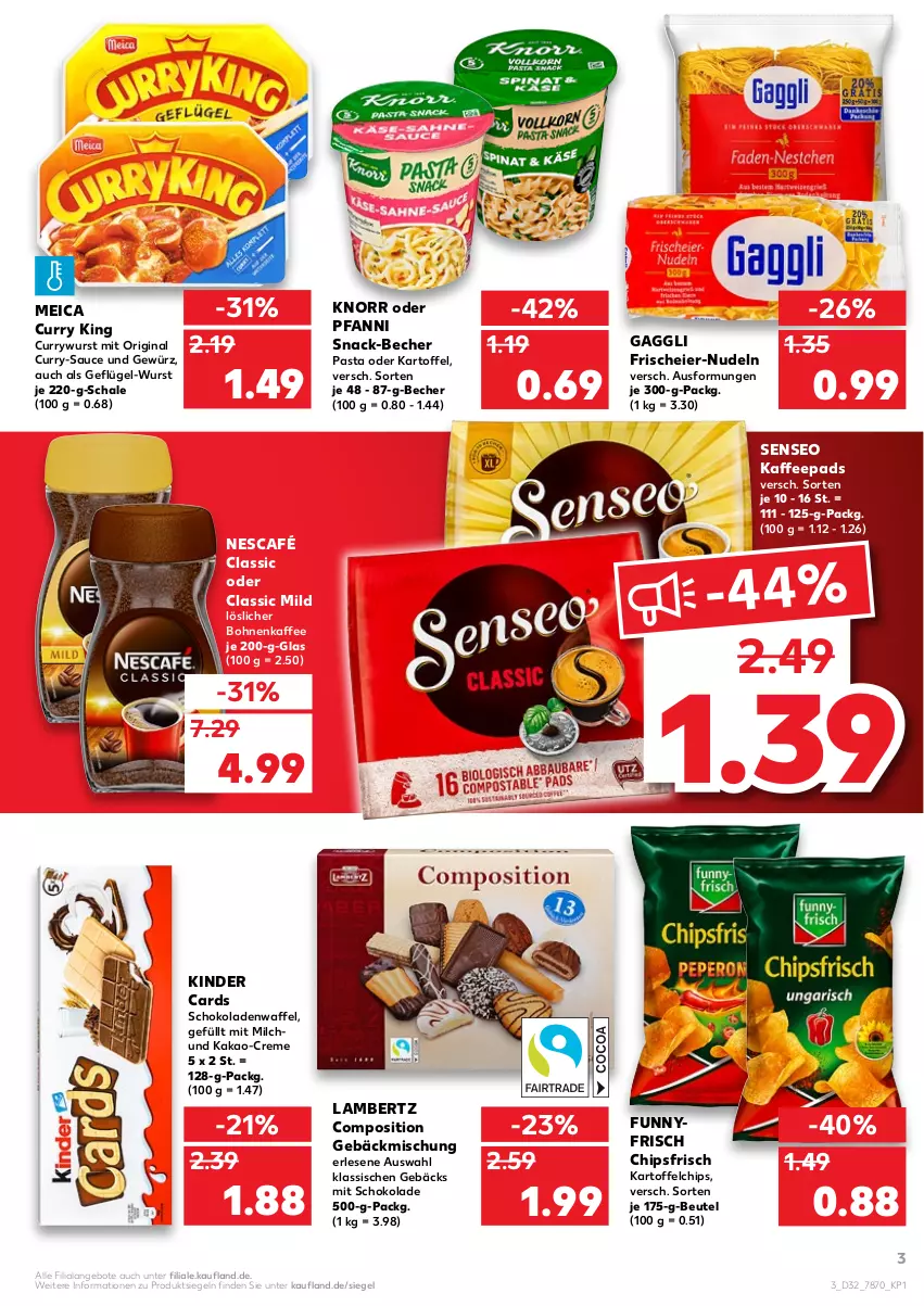 Aktueller Prospekt Kaufland - von 12.08 bis 18.08.2021 - strona 3