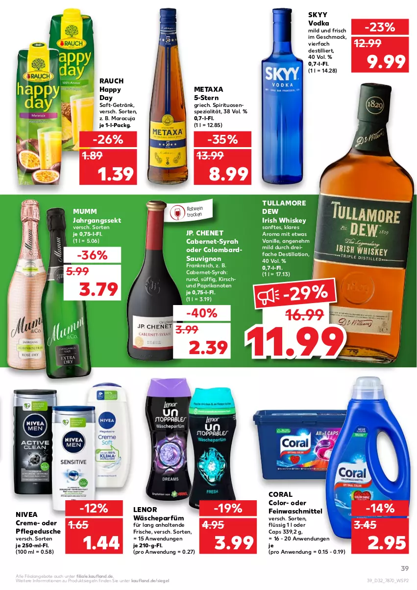 Aktueller Prospekt Kaufland - von 12.08 bis 18.08.2021 - strona 39