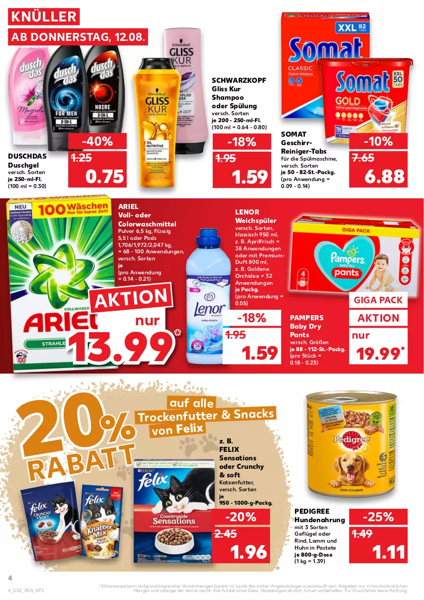 Aktueller Prospekt Kaufland - von 12.08 bis 18.08.2021 - strona 4