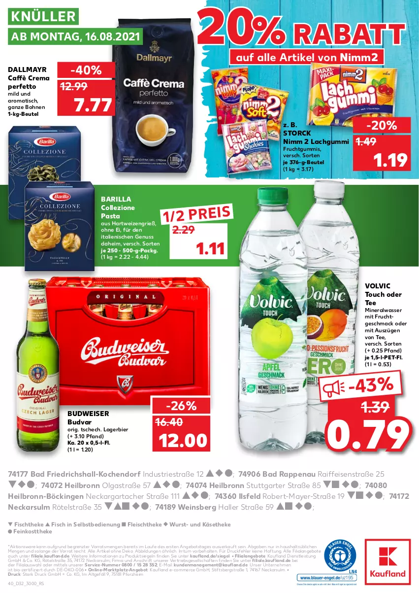 Aktueller Prospekt Kaufland - von 12.08 bis 18.08.2021 - strona 40