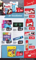 Gazetka promocyjna Markant - Prospekte - Gazetka - ważna od 30.09 do 30.09.2023 - strona 13 - produkty: after eight, Brei, Doppelkekse, haselnuss, keks, kekse, milch, milka, nuss, oreo, schoko, schokolade, schokoladen