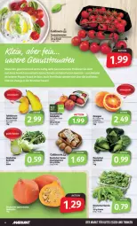 Gazetka promocyjna Markant - Prospekte - Gazetka - ważna od 30.09 do 30.09.2023 - strona 4 - produkty: bio, champignon, champignons, cola, creme, goldmarie, gutes essen, kohlrabi, nuss, orange, orangen, rucola, Schal, Schale, tafeläpfel, Ti, tomate, tomaten