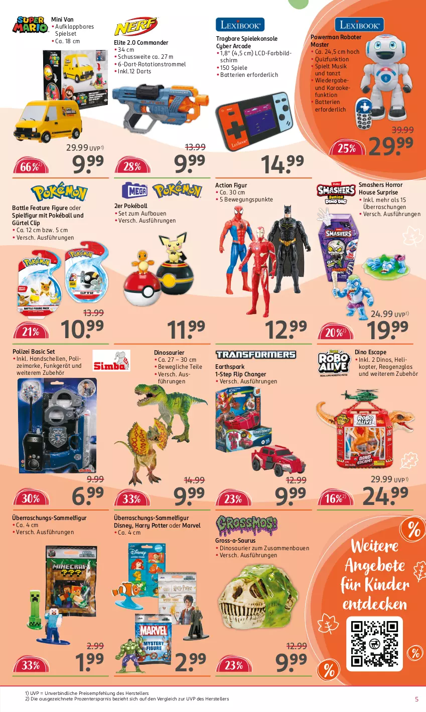 Aktueller Prospekt Rossmann - Prospekte - von 04.11 bis 15.11.2024 - strona 5 - produkty: angebot, angebote, ball, batterie, batterien, Bau, Cap, decke, disney, eis, elle, ente, Helikopter, Kinder, reis, Spiele, teller, Ti, trommel