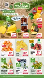 Gazetka promocyjna Wasgau - Gazetka - ważna od 30.11 do 30.11.2024 - strona 10 - produkty: ananas, angebot, avocado, avocados, Becher, beere, beeren, beutel, bio, bioland, Calcium, clementinen, Datteln, eimer, eis, fleisch, frucht, früchte, fruchtfleisch, heidelbeere, heidelbeeren, karamell, kiwi, mango, reis, Schal, Schale, Ti, tisch, zitrone, zitronen