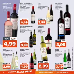 Gazetka promocyjna Real - Gazetka - ważna od 20.01 do 20.01.2024 - strona 14 - produkty: Bad, cola, doppio passo, eis, freixenet, gallo, gallo family, hugo, käfer, passo, Pinot, pinot grigio, primitivo, reis, rosato, Ti, wein, weine, ZTE
