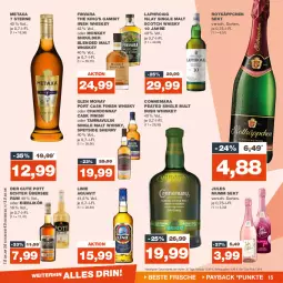 Gazetka promocyjna Real - Gazetka - ważna od 20.01 do 20.01.2024 - strona 15 - produkty: aqua, aquavit, chardonnay, eier, eierlikör, eis, Finish, irish whiskey, islay single malt, jules mumm, laphroaig, likör, Metaxa, mumm, reis, rotkäppchen, rum, scotch, scotch whisky, sekt, single malt, Ti, whiskey, whisky, ZTE