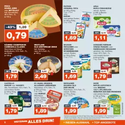 Gazetka promocyjna Real - Gazetka - ważna od 20.01 do 20.01.2024 - strona 6 - produkty: arla, arla buko, aufstrich, bavaria blu, Becher, bergader, bresso, Buko, burger, cambozola, champignon, eis, esrom, feta, frico, frischkäse, gin, gouda, gouda jung, grana, grana padano, hartkäse, Käse, kräuter, LG, Limburger, milram, natur, Old Amsterdam, padano, parmigiano, parmigiano reggiano, patros, Rana, reggiano, reis, Ria, Rubius, schnittkäse, St. Mang, Ti, weichkäse, ZTE