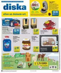 Gazetka promocyjna Diska - Prospekte - Gazetka - ważna od 01.10 do 01.10.2022 - strona 1 - produkty: aktionspreis, angebot, angebote, asti, auto, beere, beeren, bier, creme, driscoll's, eis, elle, erde, ferrero, himbeer, himbeere, himbeeren, kaffee, malz, nuss, nuss-nugat-creme, nutella, Philips, prodomo, reis, Schal, Schale, Scheibenfrostschutz, Schleich, senseo, tasse, Ti, tisch