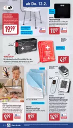 Gazetka promocyjna Aldi Nord - Von Montag - Gazetka - ważna od 14.02 do 14.02.2026 - strona 25 - produkty: ambia, auer, auto, batterie, batterien, Bau, Blutdruckmessgerät, dell, dittmann, elle, gin, hocker, medizinprodukt, Mode, Reinigung, Ria, Schal, Tasche, thermometer, Ti, tisch, Waage, walser, wasser, ZTE