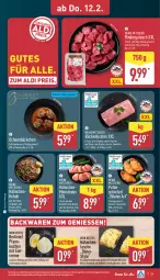 Gazetka promocyjna Aldi Nord - Von Montag - Gazetka - ważna od 14.02 do 14.02.2026 - strona 32 - produkty: aldi, backwaren, berliner, bio, braten, brustfilet, creme, eier, eis, filet, fleisch, geback, gewürz, grill, gulasch, Hefe, Kraut, kuchen, Pfannkuchen, reis, rind, rinder, rindergulasch, rotwein, Rückenbraten, saft, sauce, schnitzel, schwein, steak, steaks, Tasche, Ti, wein, zucker, zwiebel, zwiebeln