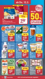 Gazetka promocyjna Aldi Nord - Von Montag - Gazetka - ważna od 14.02 do 14.02.2026 - strona 33 - produkty: albray, aldi, almare, alpro, angebot, angebote, auer, Ayran, Bau, Bauer, Becher, beere, berliner, cassis, drink, eier, erdbeere, feta, flasche, frucht, fruchtjoghurt, gin, hafer, Haferdrink, heidelbeere, hirtenkäse, joghur, joghurt, Käse, Kefir, konfitüre, kuchen, Müller, natur, Ofen, patros, Pfannkuchen, Rotbarsch, schoko, Spezi, St. Albray, Ti, vanille, weichkäse