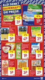 Gazetka promocyjna Aldi Nord - Von Montag - Gazetka - ważna od 14.02 do 14.02.2026 - strona 5 - produkty: aldi, auer, Becher, bio, bockwurst, burger, dell, Edelsalami, eis, elle, frikadellen, frischkäse, gouda, gouda jung, hirtenkäse, Käse, käsetheke, leberwurst, reis, salami, sandwich, sandwich-scheiben, schinken, Vegeta, veggie, wiener, wurst, würstchen