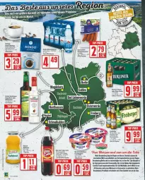 Gazetka promocyjna Edeka - Prospekte - Gazetka - ważna od 26.10 do 26.10.2024 - strona 14 - produkty: Alwa, apfel, apfelmus, Becher, berliner, bier, cola, dell, dip, doppelkorn, eis, fisch, fische, flasche, knacker, korn, kräuter, LG, milch, mineralwasser, natur, pet-flasche, pils, pilsner, radler, ring, rwe, schinken, spreewälder, wasser