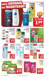 Gazetka promocyjna Marktkauf - Prospekt - Gazetka - ważna od 04.03 do 04.03.2023 - strona 23 - produkty: Bad, Badekristalle, bürste, creme, dusche, duschgel, eis, flasche, gin, gliss, gliss kur, Katzenstreu, kneipp, kraft, meridol, nivea, pflanze, pflanzen, reis, schwarzkop, schwarzkopf, sensodyne, shampoo, Sport, spülung, Ti, vita, vitakraft, zahnbürste, zahncreme, ZTE